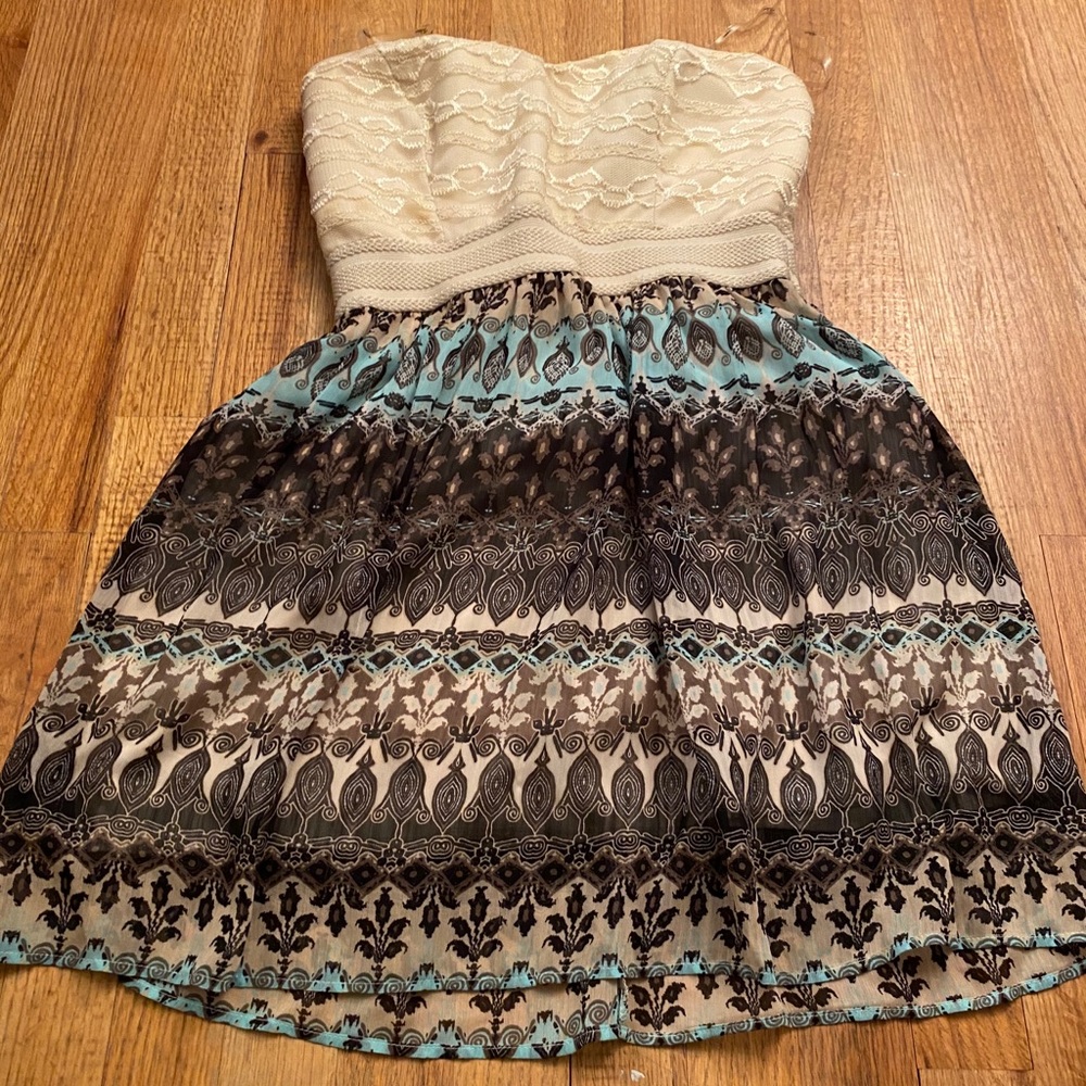 Strapless Dress
